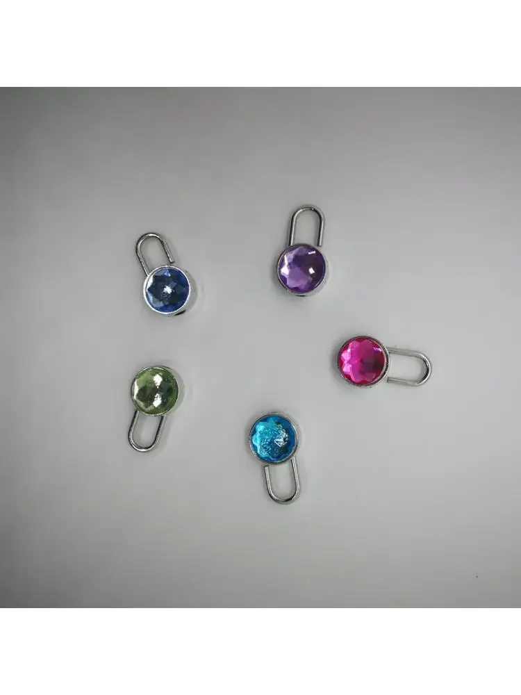 Mini Cadeado Diário com Pequeno Diamante de Cristal de Bloqueio Adequado para Várias Caixas Etc. pc