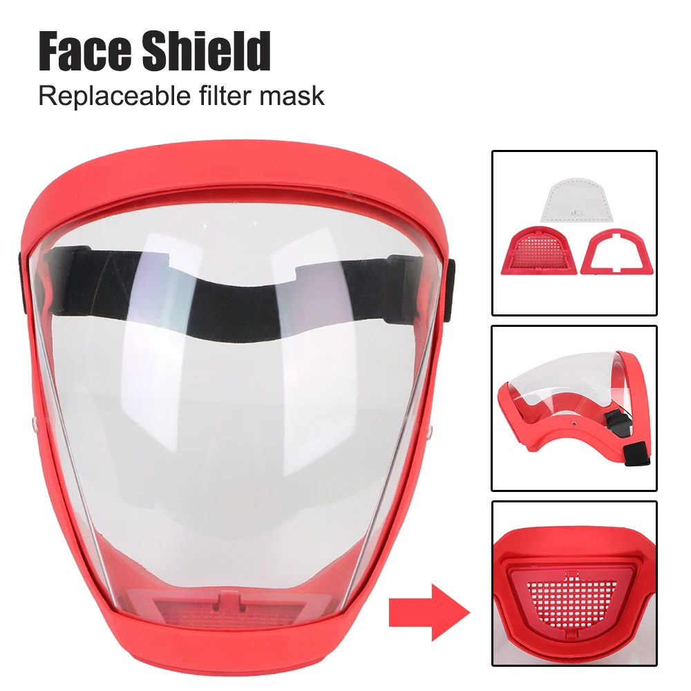 Full Face Shield Protection Face Cover Oil splash Proof Mask With