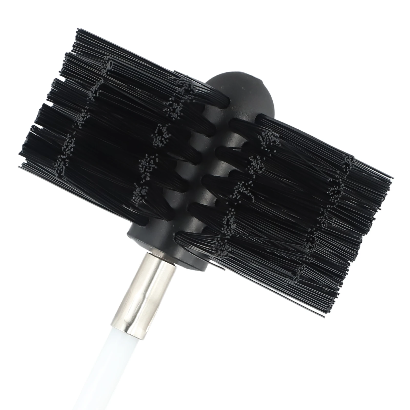 Chimney Brush Accessories 100mm Brush Head Long Handle Flexible Rod for Chimney Dryer Pipe Fireplace Inner Wall Cleaning Tools