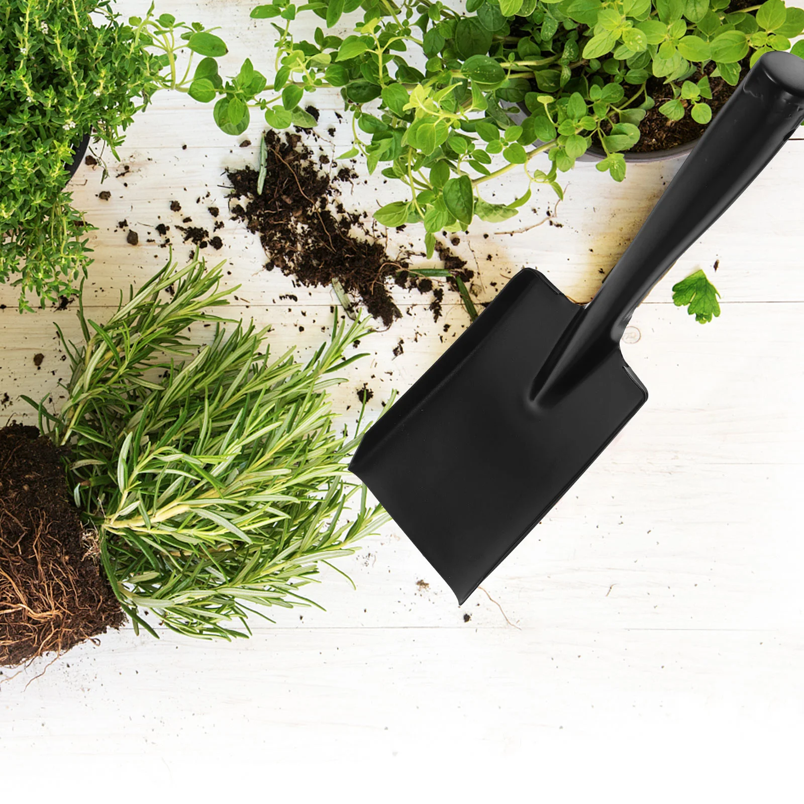 Gardening Beach Metal Ash Home Fire Pit Fireplace Outdoor Snow Dustpan Small Manganese Steel Cleaning Tool for Driveway