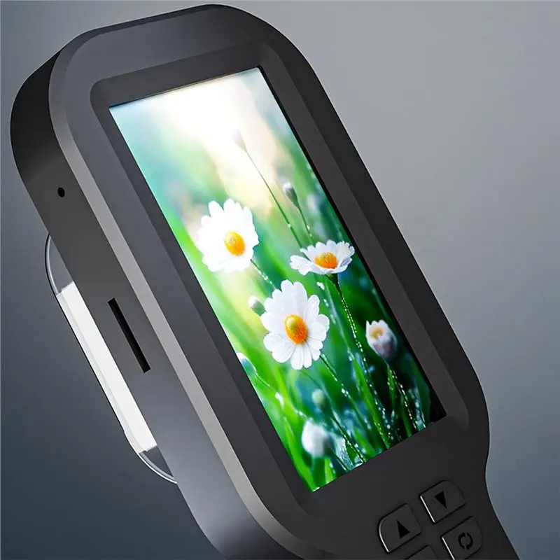 【보조금】휴대용 디지털 돋보기 현미경 500X 줌 3인치 IPS 스크린 전자 돋보기(1200mAh 배터리 포함)