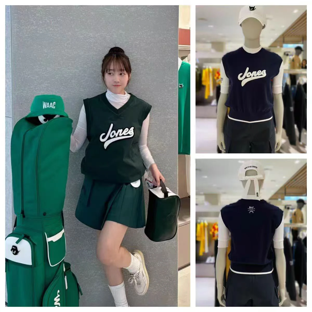 golf for women High Quality Golf Women's Jacket with Embroidered Vest, Perfect for Spring antumn