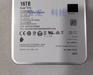

Для жесткого диска 02312PAN ST16000NM001G 16T SATA 7,2 K 3,5 дюйма