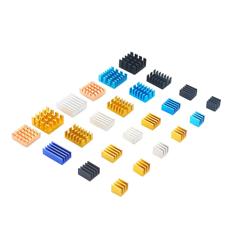 UTHAI RPI Raspberry Pi 4B Radiator Pack 4th Generation Dedicated CPU Cooling Radiator With Self-adhesive 4 Pieces