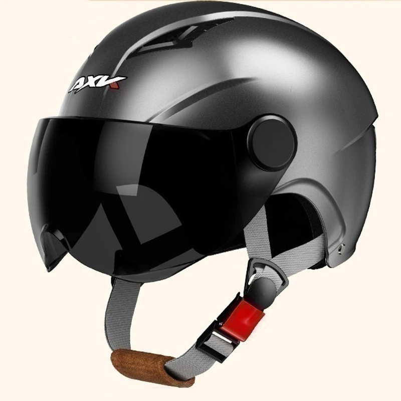 

Universal Motorcycle Riding Helmet for All Seasons ABS Half Helmet Lightweight Dot Autocycle Electric Motorbike Crash Headpiece