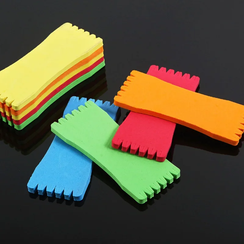 Fishing Tools EVA Foam Fish Winding Storage Boards Line Lure Trace Wire Holders Carps Crucian Plate Hook Tackle 10Pcs/Lot