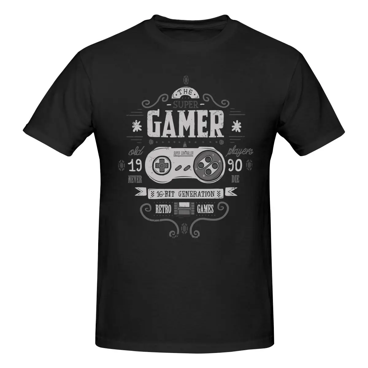 

Gamer T Shirt Cotton Crewneck Short Sleeve Custom T Shirts For Men