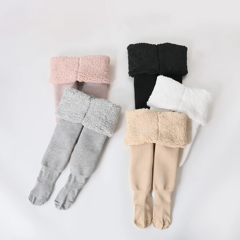 Lawadka Winter Kids Tights for Girls Thick Casual Cotton Toddler Baby Girl Pantyhose Snow Keep Warm Children's Tight 0-8Years kids pantyhose,toddler tights,kids leggings