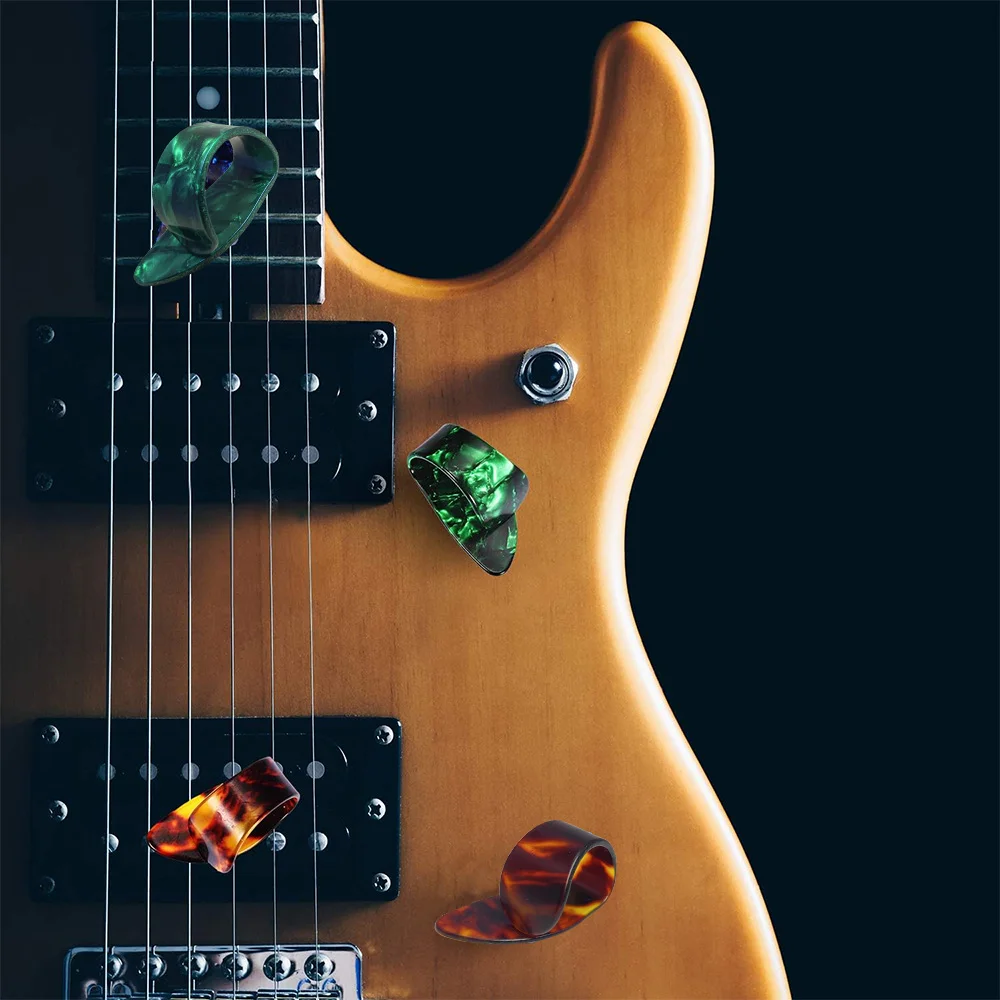 5 Pièces Médiateur De Guitare En Métal De Qualité Supérieure