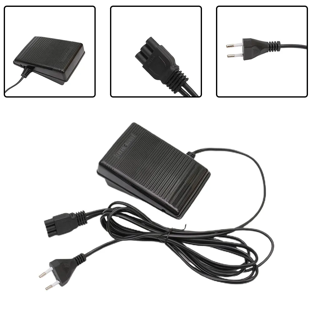 

Foot Control Pedal 200-240V EU Plug 50Hz & Power Cord For Janome Sewing Machine For JANOME2049 FY2301/2300 JH8330A / JH8190S