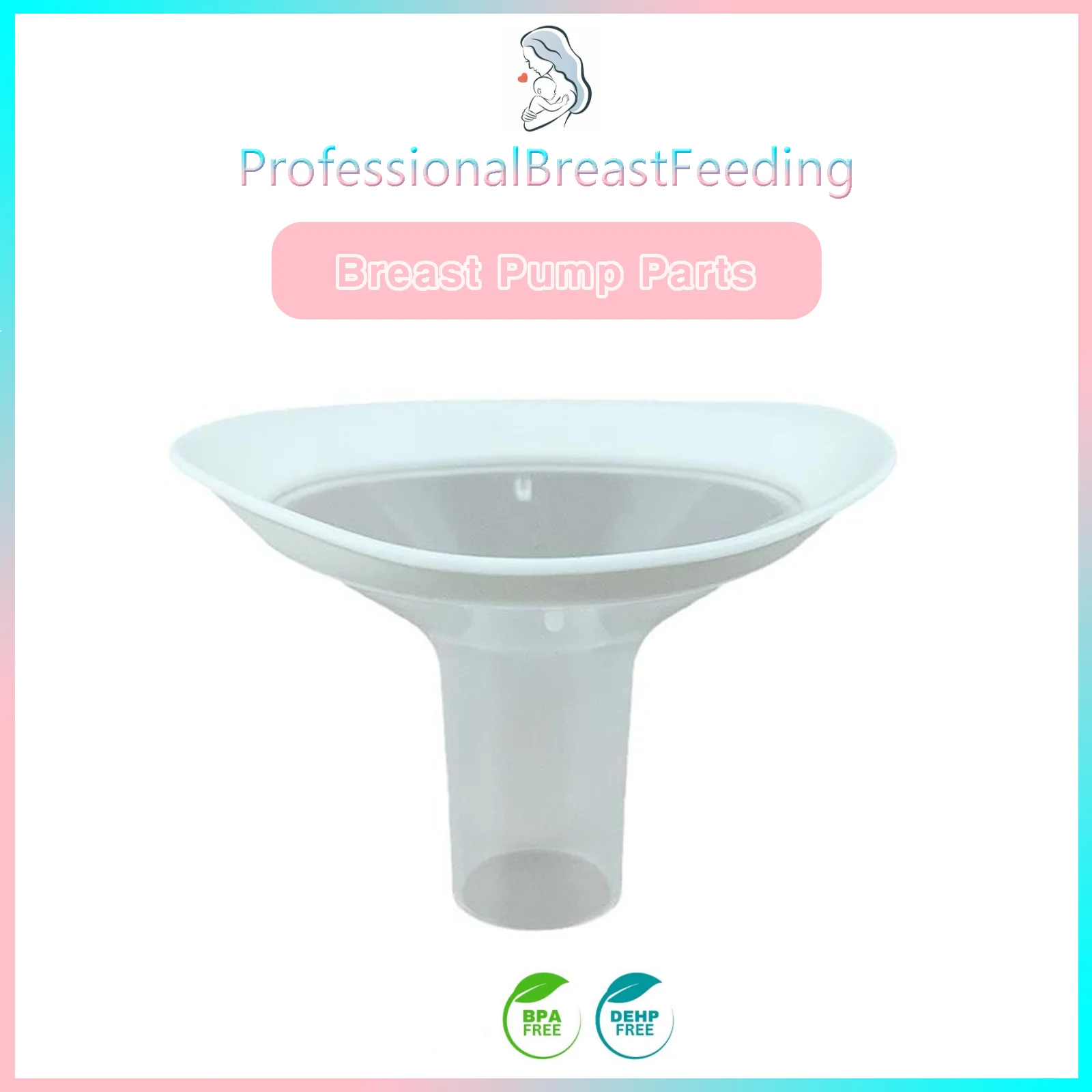 Breast Pump Accessories BPA Free Silicone Pad Flange Compatible With Medele Youha Lansinoh speCtra
