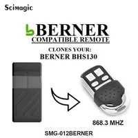 BERNER BHS121 BHS221 BHS140 BHS110 BHS153 BHS121 BHS130 Garage Door Remote 868MHz Replicator Handheld Transmitter - Image 5