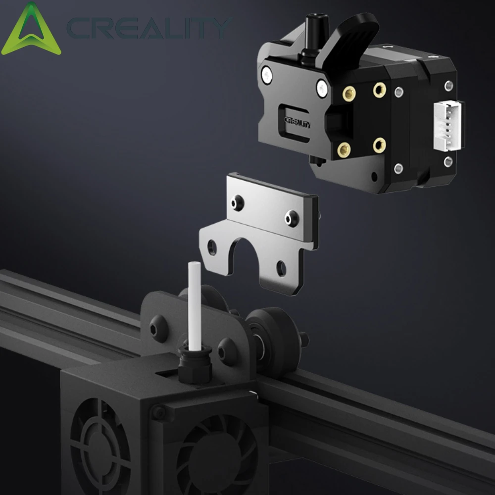 Creality Stampante 3D Se Estrusore Dual-Gear Drive Coppia Elevata E Liscia Per Serie Ender-3/ Ender-3 V2/ Ender-3 Pro/Ender-5