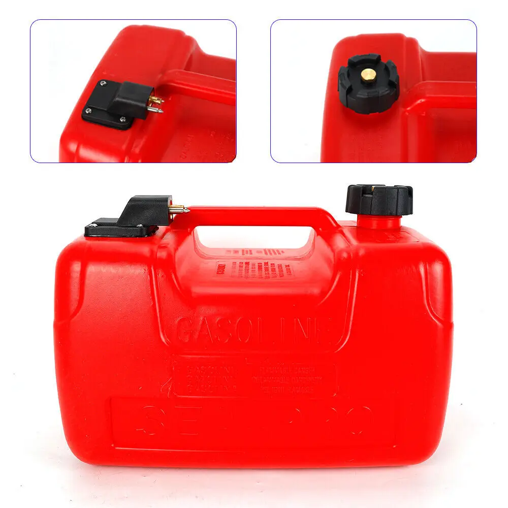 

12L Portable 3.2 Gallon Marine Outboard Boat Motor Gas Tank External Fuel Tank Gas Tank Motor Gas Storage Container