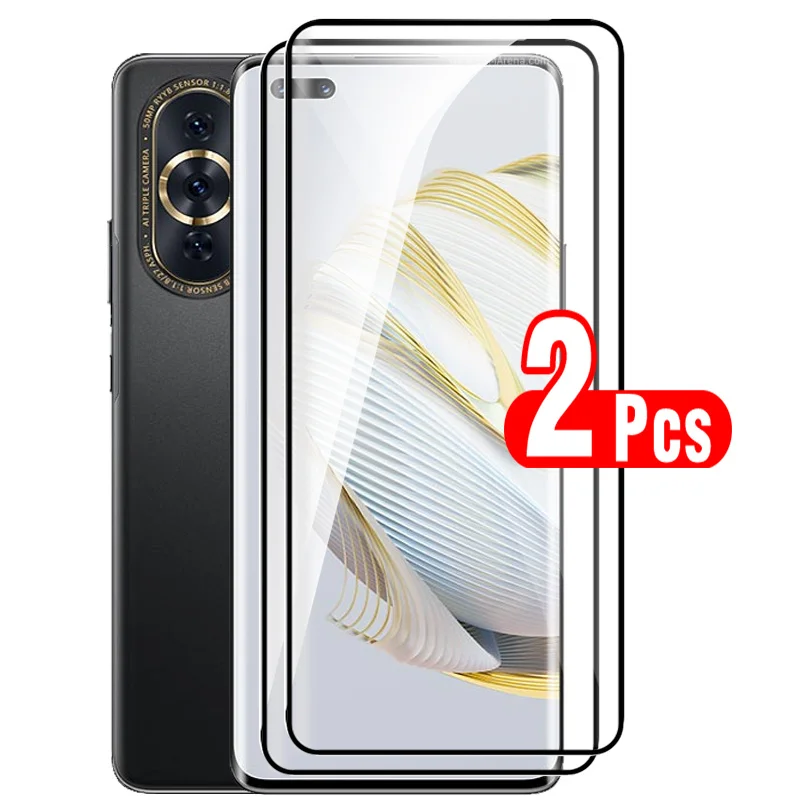 

2pcs 9D Full Curved Glue Protective Glass For Huawei nova 10 Pro 5G Screen Protectors Hauwei nova10 Pro nova10pro Tempered Film