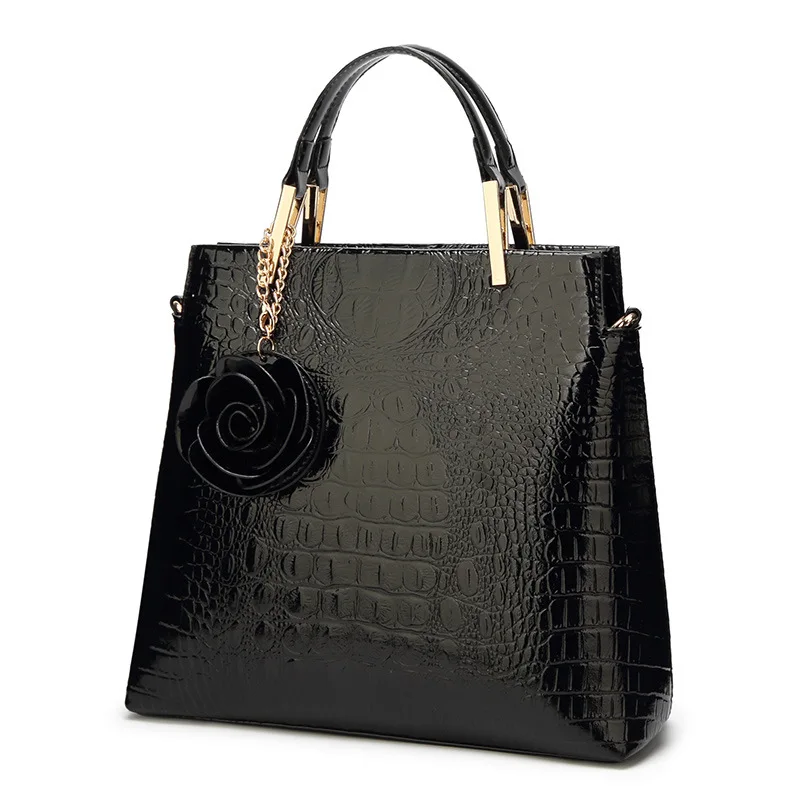 

Luxury Handbags for Women 2023 Crocodile Pattern Business Office Ladies Bag Black Blue Red Coffee Handbag Woman Bolsos Sac Femme