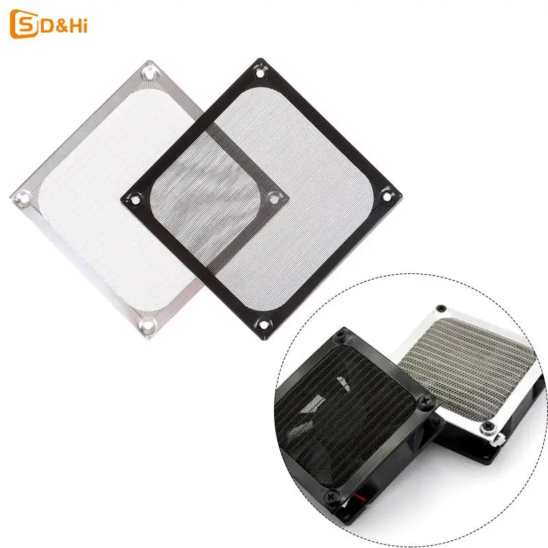 

1Pcs Aluminum 120mm Computer Fan Cooling Dustproof Filter Shield Case Grill Guard