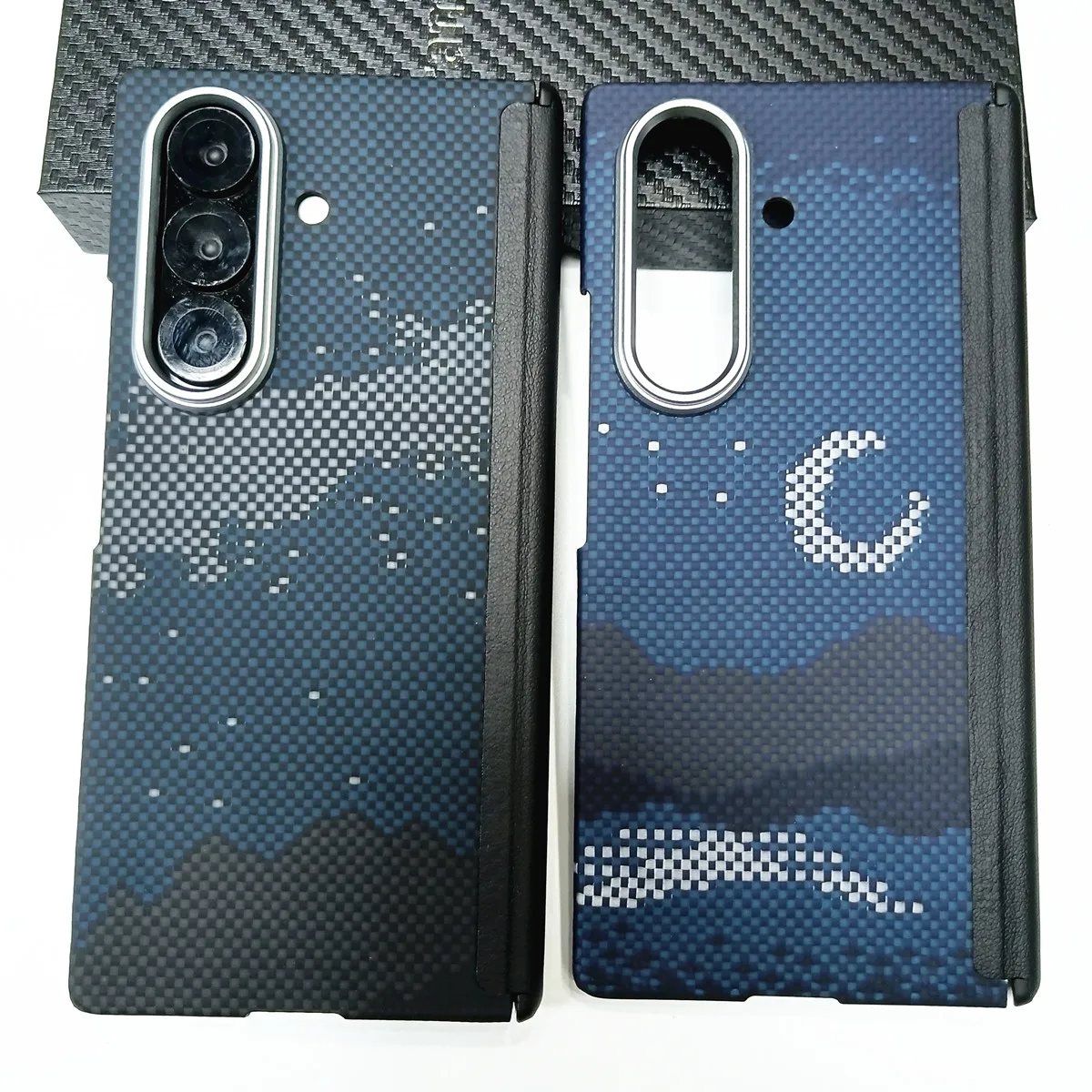 Slim Real Genuine Aramid Carbon Fiber Shockproof Case with MagSafe Compatibility