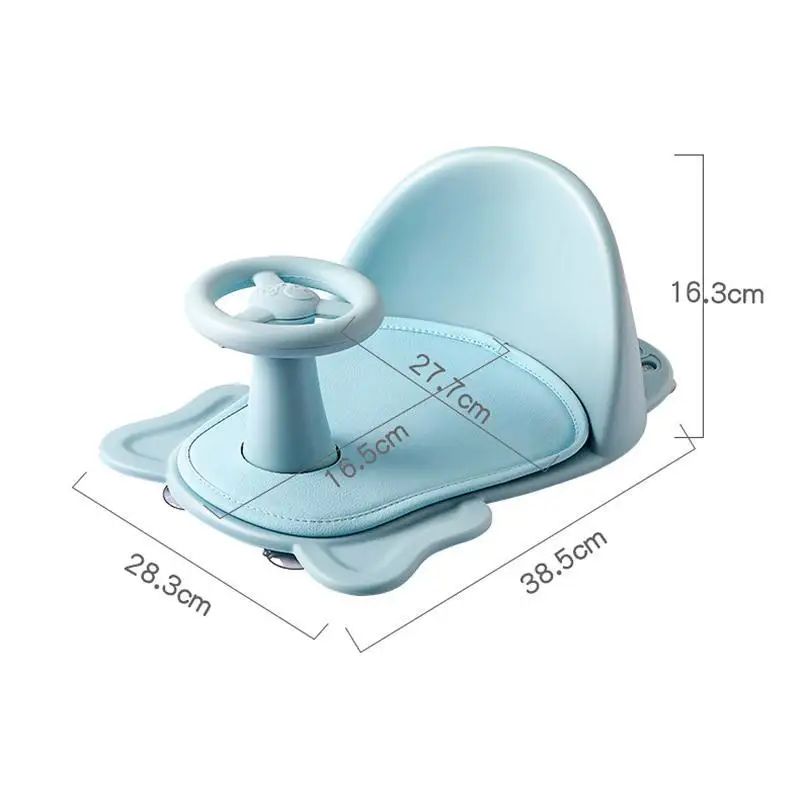 Baby Shower Seat Soft Support Non-slip Bathroom Accessories Home Decor inflatable baby seat