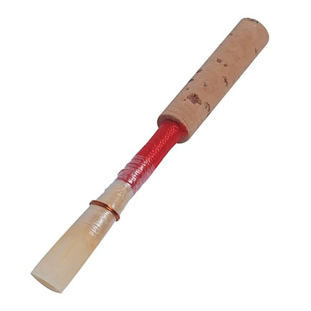 Soft Oboe Reeds with Plastic Pipe Wind Instrument Replacement Parts Cork Reed