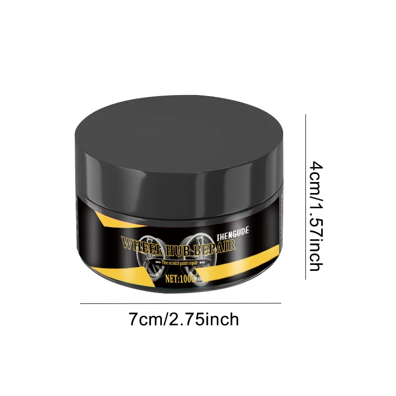 Wheel Scratch Repair Wax Car Tire Detail Treatment and Deep Care Wheel Hub Scratch Repair Polishing Remove Wax 1 Piece 100g