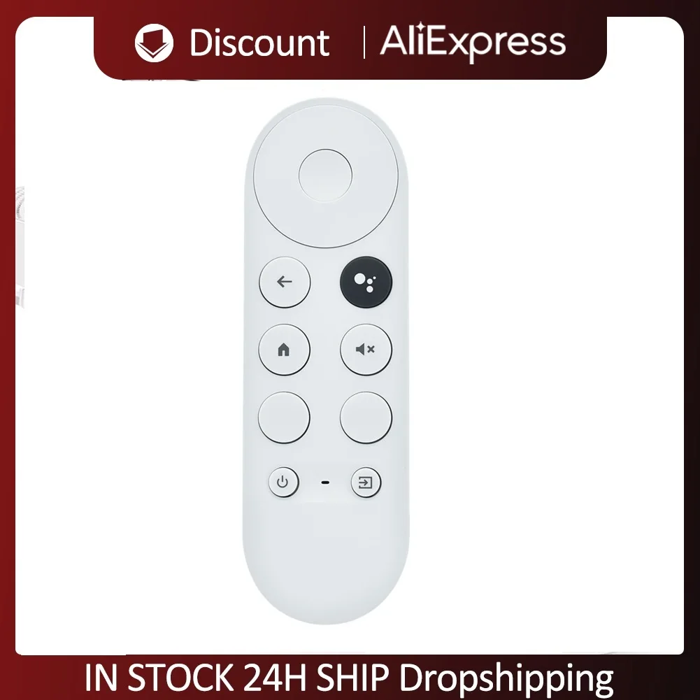 G9N9N Google Nuovo Telecomando Vocale Bluetooth Per Google Tv Chromecast 4K Cover Remota Sostitutiva Per La Neve 2020