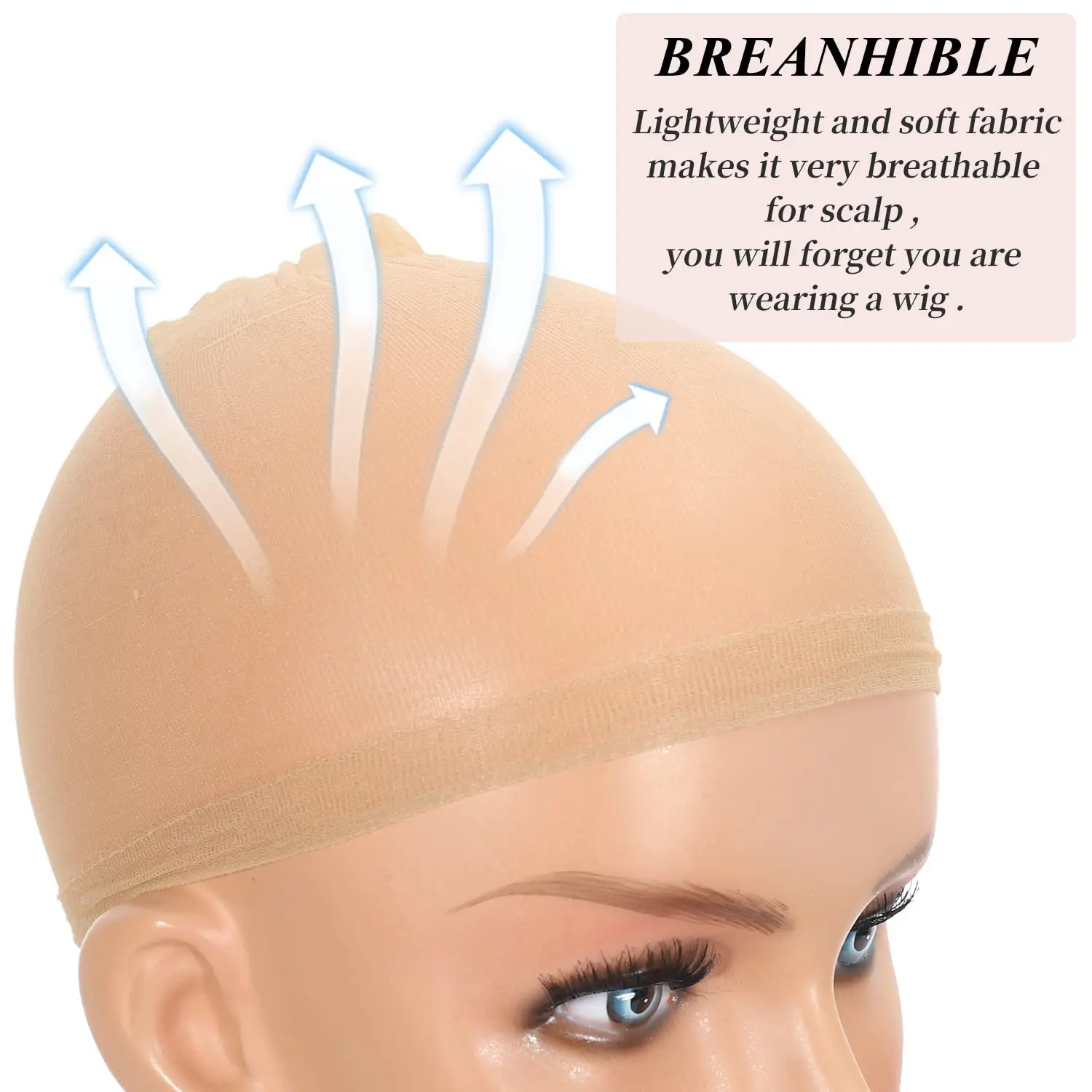 Рисунок 2 - Эластичная дышащая невидимая шапочка для парика HD