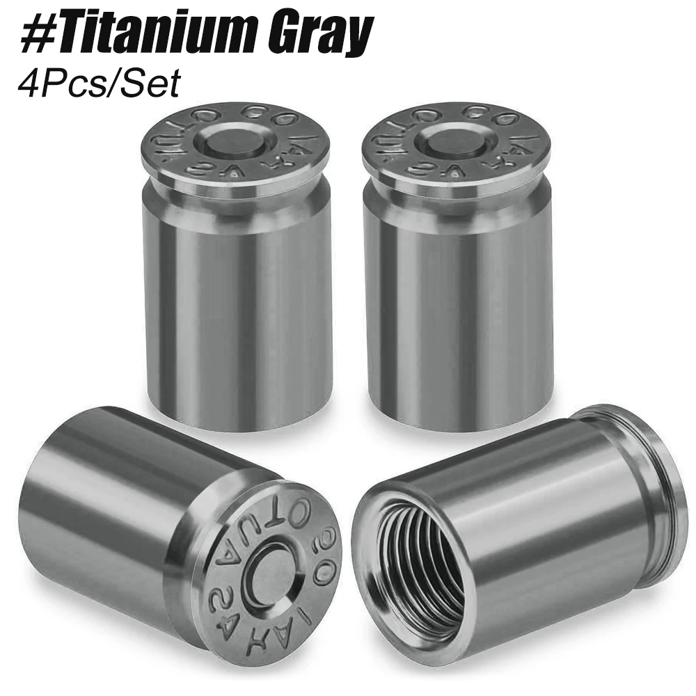 Universal Leak-Proof Tire Valve Stem Caps - Set of 4 для Vehicles