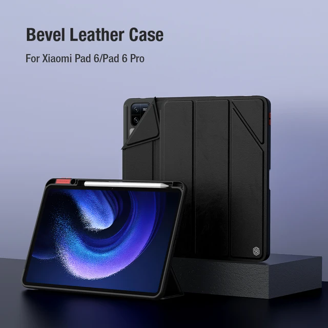 NILLKIN For Xiaomi Pad 6 11inch Case Magnetic Case For Xiaomi Pad 6 pro  Camera Protection Cover With Pencil Slot For mi Pad 6 - AliExpress