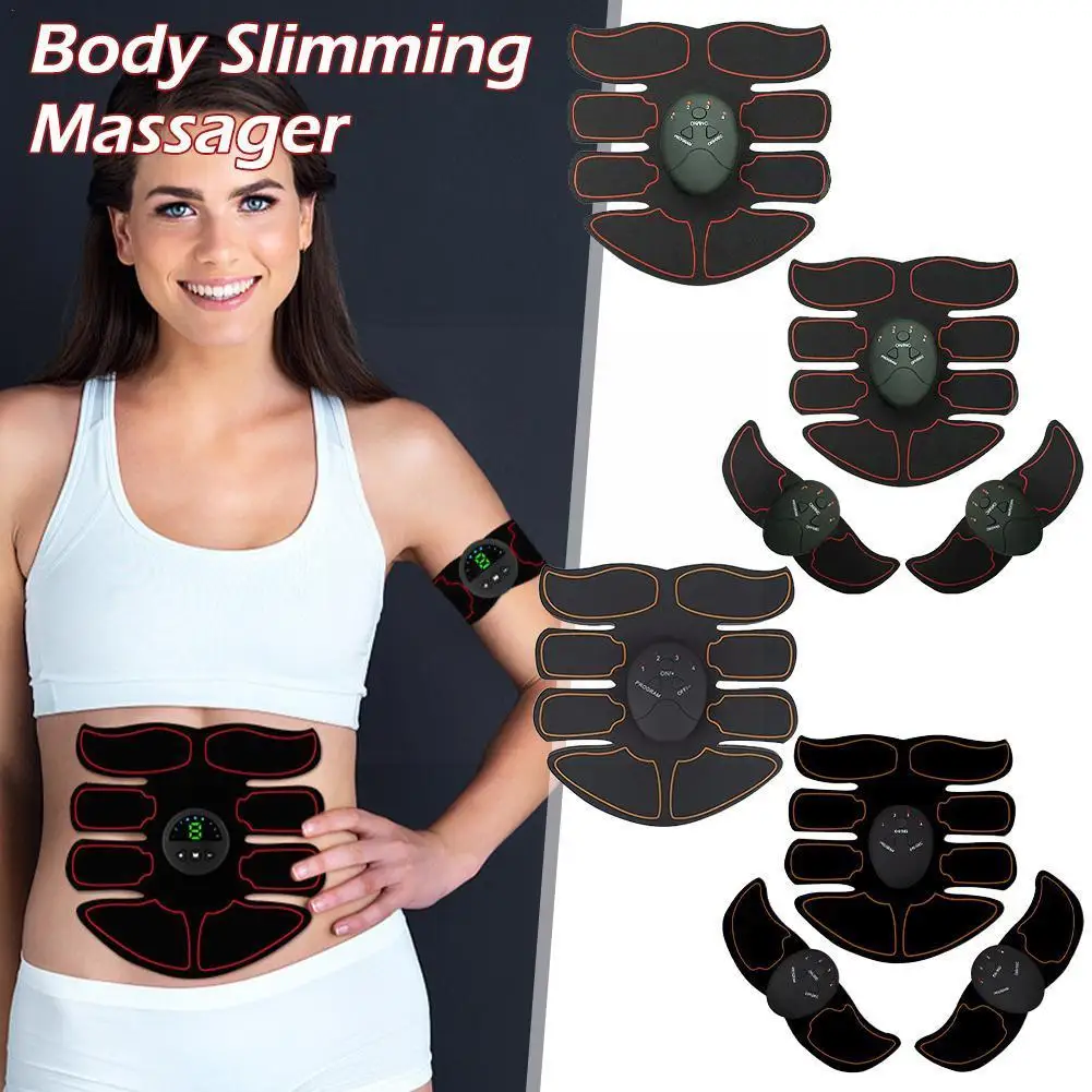 Unisex EMS Abdominal Muscle Stimulator Buttock Hip Slimming Equiment