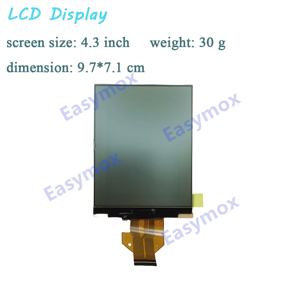 

Original 4.3" Inch FPC-CHM1169_p-01 L​CD Display For Motor Motorbike Motorcycle Speedometer Instrument Dashboard