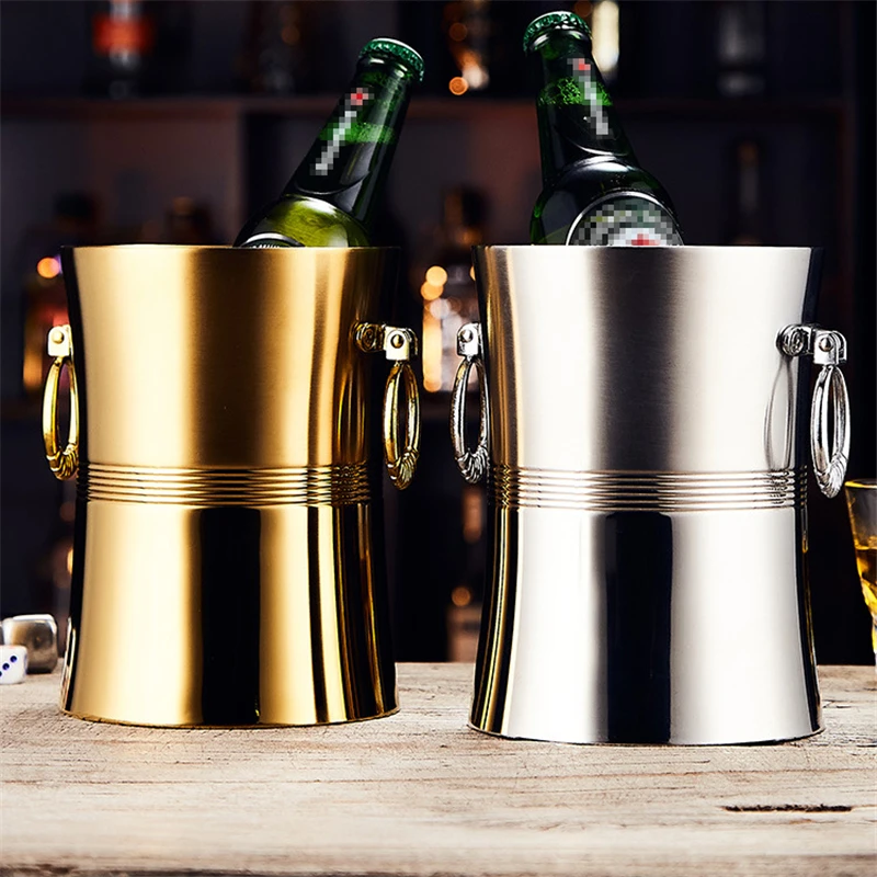 MOET Yuanbao Ice Bucket Commercial High Value Champagne Ice Cube Bucket  Plastic Bar Beer Frame Large Ice Wine Bucket - AliExpress