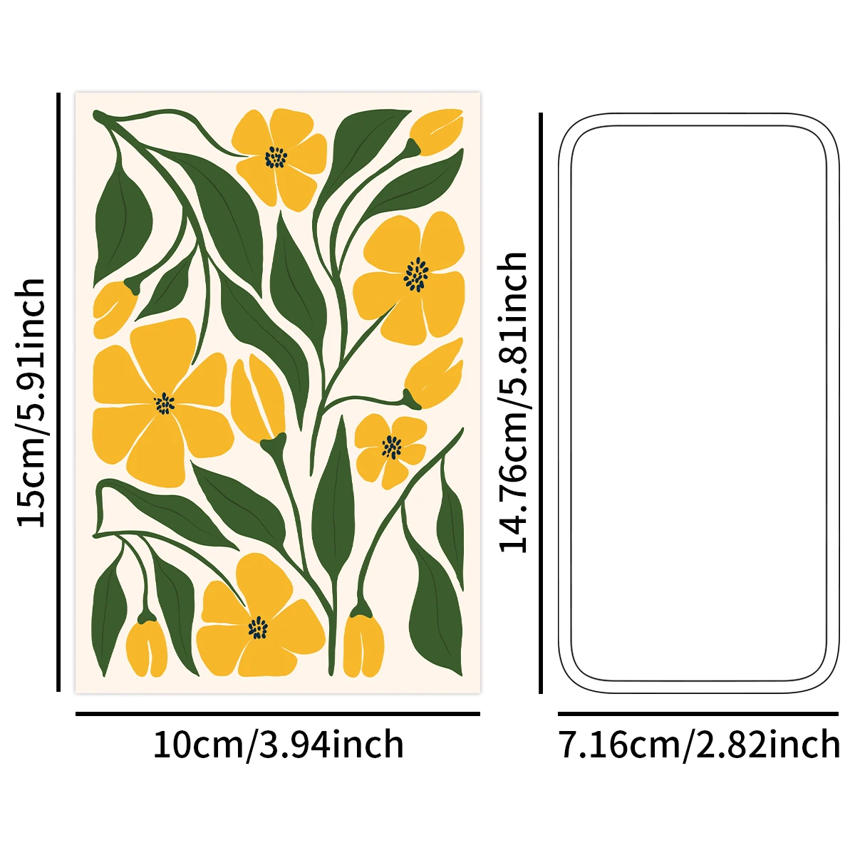 12PCS Minimalist Line Art Floral Wall Cards – Aesthetic Decorative Prints for Home, Bed... - SKU PIC01736 - UGI Packaging