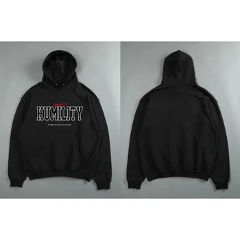 سترة بقلنسوة كلاسيكية كلاسيكية مخصصة للياقة البدنية للرجال لعام 2025، سترة بقلنسوة من الصوف للفصول الأربعة، فضفاضة ومريحة 3