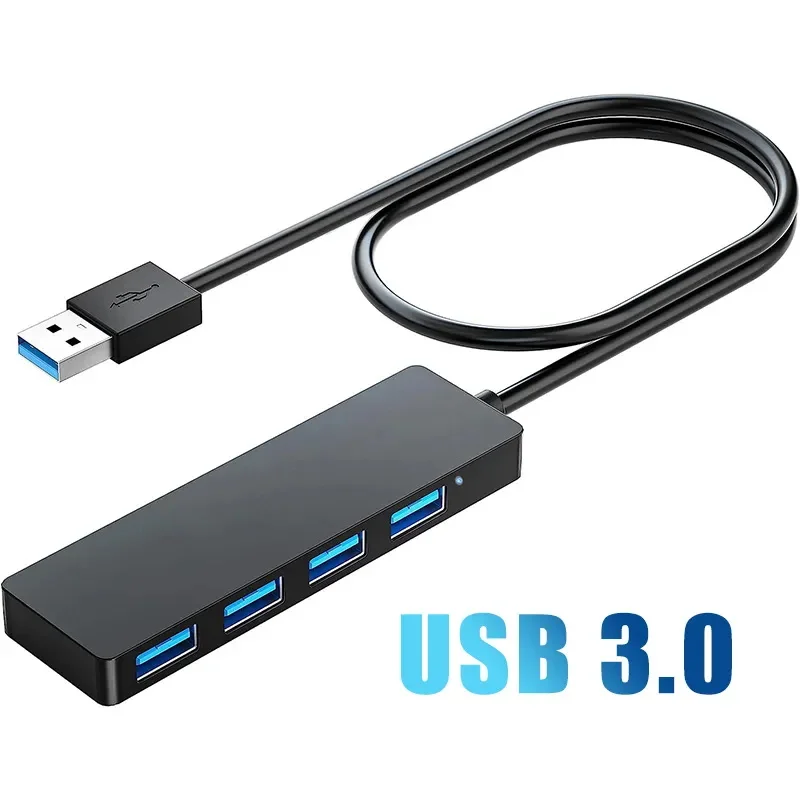 Type C 3.0 USB Hub Splitter High Speed Data Transfer for Portable Projectors 4k Hy300 Projector accessories TV Box type c usb hub splitter