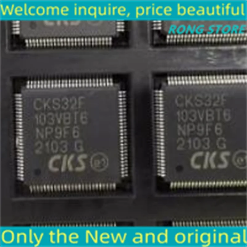 

Новый и оригинальный чип CKS32F103 VBT6, 10 шт., чип ИС CKS32F103VBT6 CKS32F103 LQFP100, совместимая запасная часть STM32F103VBT6