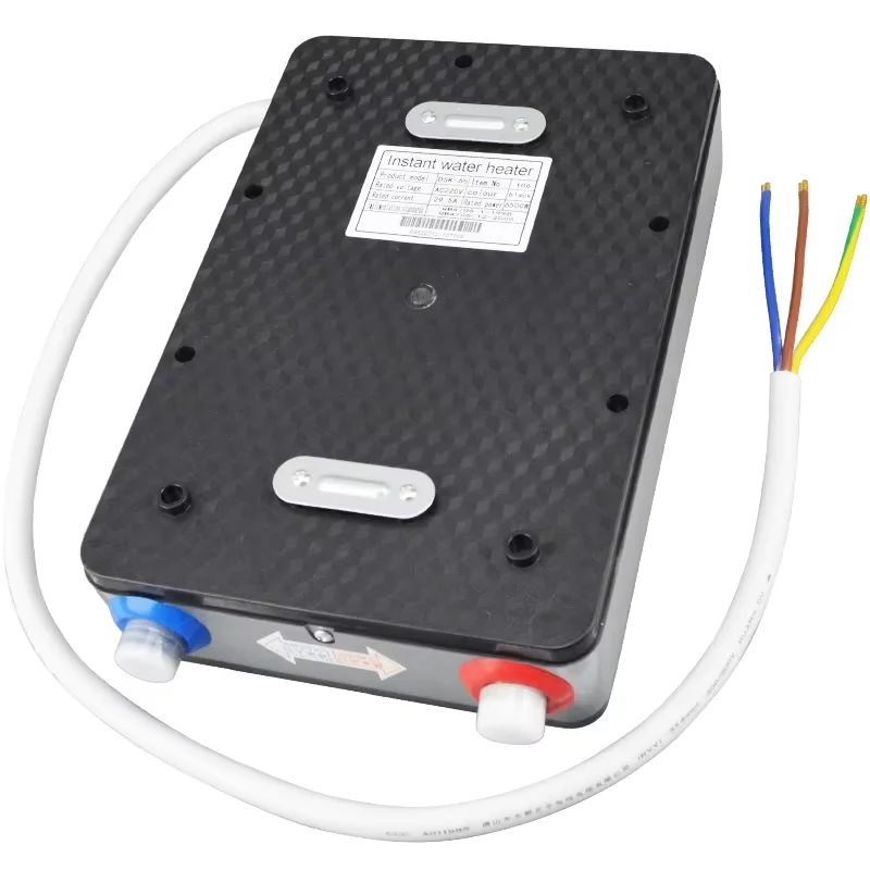 6500W Electric Instant Water Heater Household Bathroom Heating Instant Constant Temperature Heater Kitchen Hot Water 6