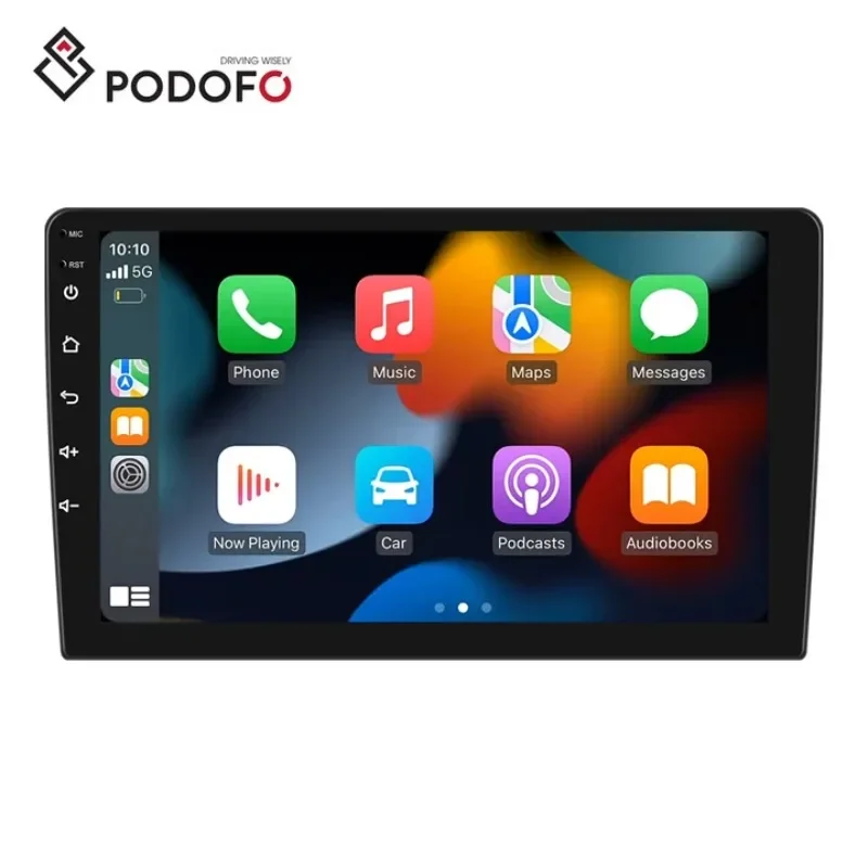 

Автомагнитола Podofo, 2 Din, 10,1 дюйма, Android, 1 + 32/2 + 64, GPS, Wi-Fi