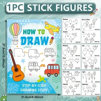 Graffiti Coloring Step-by-Step Drawing Book for Youngsters 48 Creative Patterns Classroom Learning Tool Books Art Supplies 1