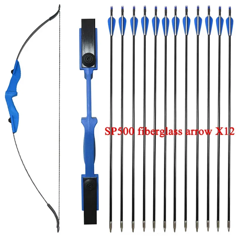 Recurve Bows For Adults 53" Ambidextrous Recurve Bow Set For Adults & Teens - 20/30/40LBS Draw Weight (Perfect For Beginners, Hunting & Target Practice) Bow And Arrow For Kids 8-12
