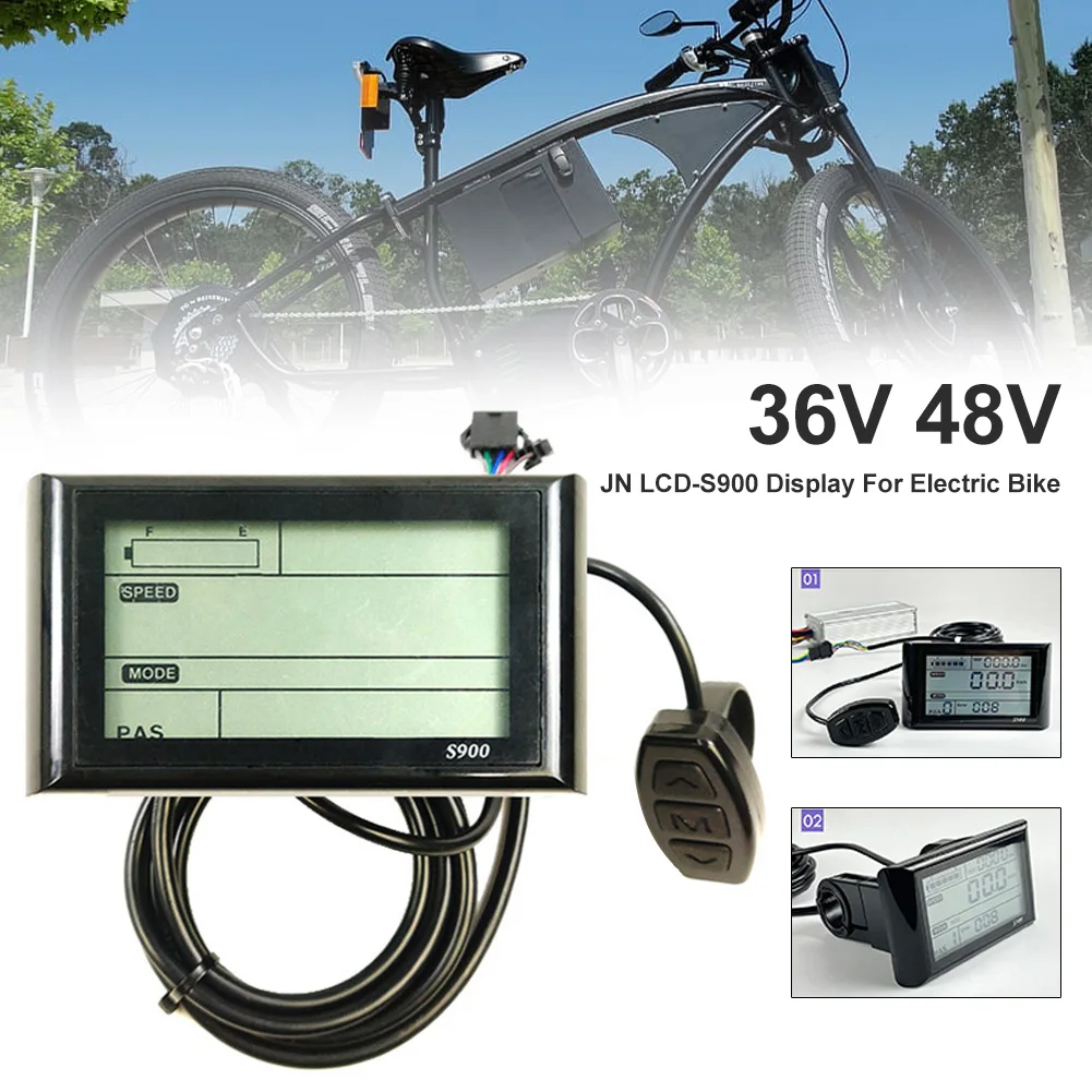 36V/48V Electric Bicycle LCD S900 