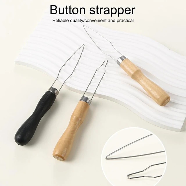 Button Hook Helper DIY Metal Clothes Shirts Button Fastening