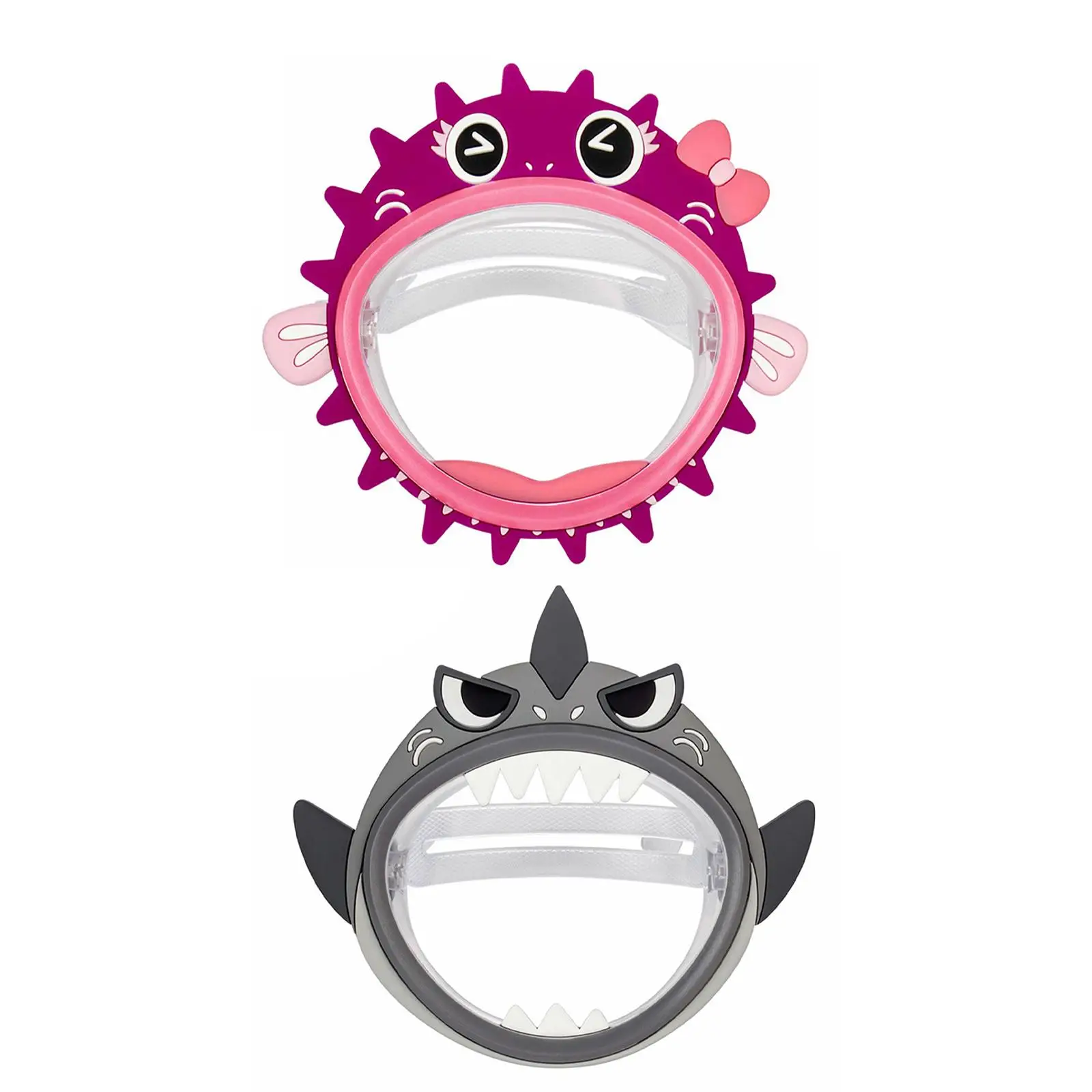 Kids Swim Mask Diving Mask with Nose Cover Anti Leak Snorkel Dive Goggles
