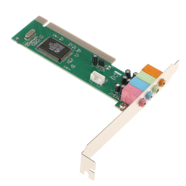 Tarjeta de sonido PCI 3D para PC, tarjeta de sonido independiente integrada para  PC Win10 K1KF - AliExpress