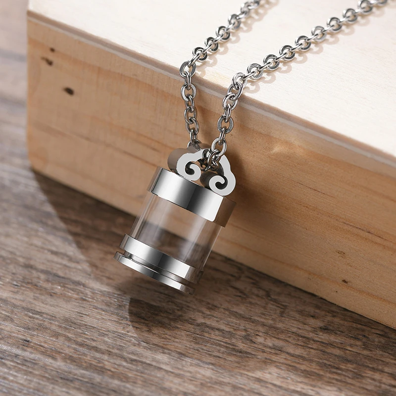 HZMAN Tibetan Buddhism Meditation Stainless Steel Pendant Commemorative Crematio | Australia 9 thumbnail image
