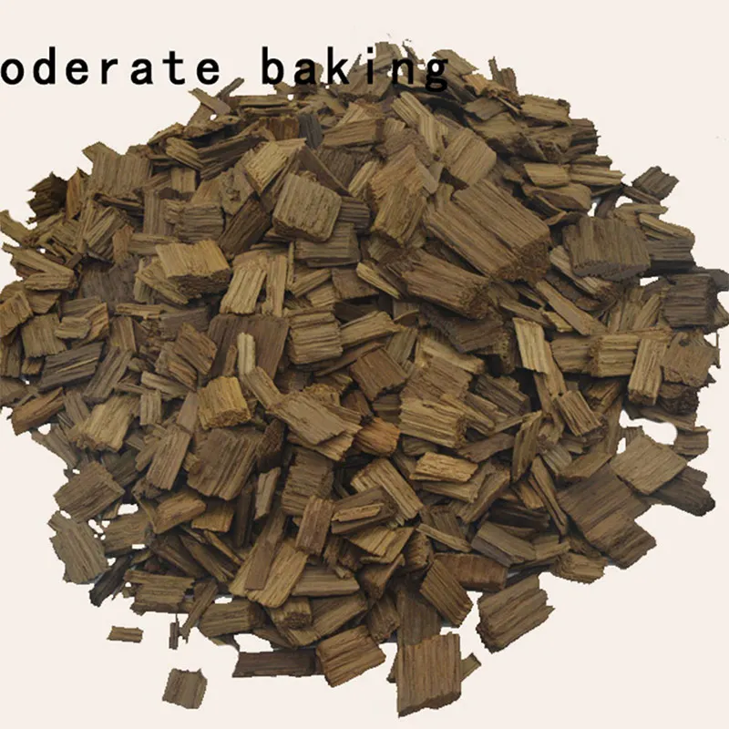 100g Oak Chip French Oak Ship For Aging Beer Making Dark & Light Toast Flavor For Wine & Brandy Provide The Flavor Of Barrel Beer Brewing Accessories Toasted Oak Wood Chips