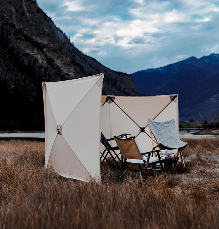Windscreen Folding Windproof Shield Outdoor Camping Supplies