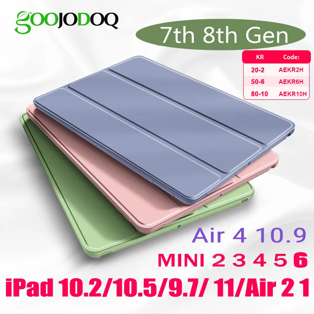 For iPad Air 4 Case for iPad Mini 6 Case for iPad 8th 9th Generation Pro 11  12 9 2021 Cover Air 5 2022 8 10.2 9 Generation Case - AliExpress