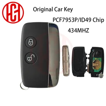 Chiave telecomando originale per auto PCF7953P ID49 Chip 2 pulsanti 434 MHz Chiave di prossimità telecomando intelligente per chiave auto remota Land Rover