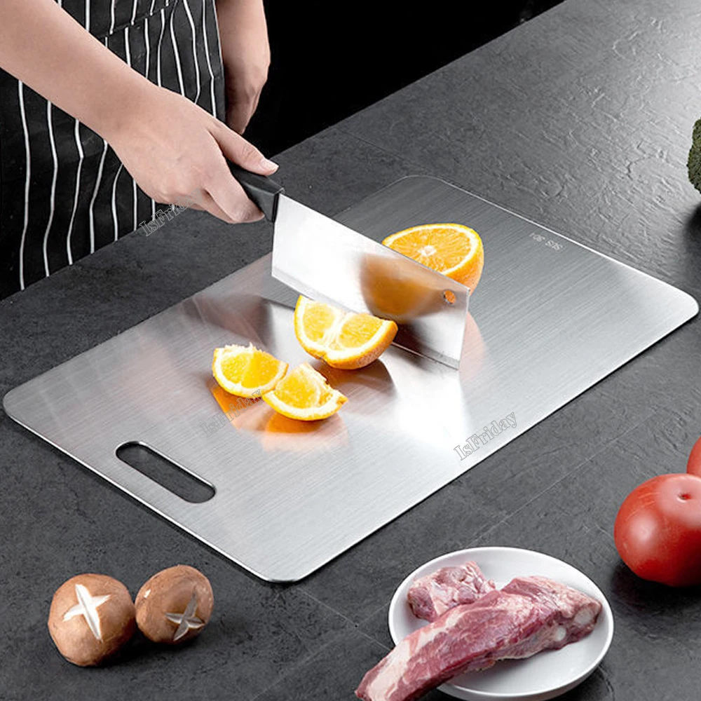 Cutting Board 316 Stainless Steel Thickened Antibacterial Mildew-proof Household